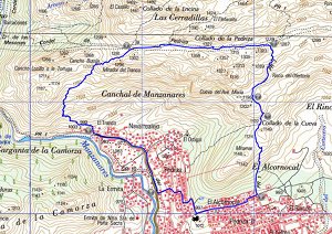 Mapa de la ruta